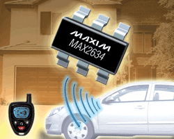 LNA offers low noise, current consumption