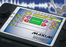 Low-power audio codec is highly integrated