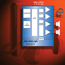 Audio subsystem offers high output power