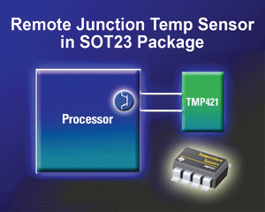 Temp sensors offer accuracy of ±1°C max