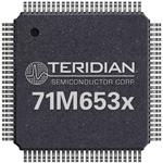 Power-metering ICs have 10 MIPS CPU