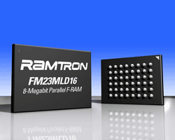 8-Mbit F-RAM features reliability, low power