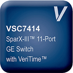 Low power 11-port GbE switch has IEEE 1588