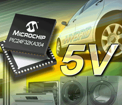 16-bit MCU has 12-bit A/D, touch sense