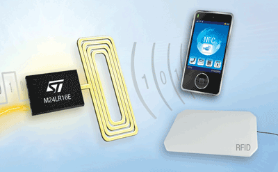 Wireless 16K EEPROM harvests energy