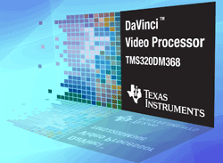 DaVinci video processor boosts performance