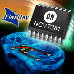 FlexRay transceiver handles 10-Mbit/s data