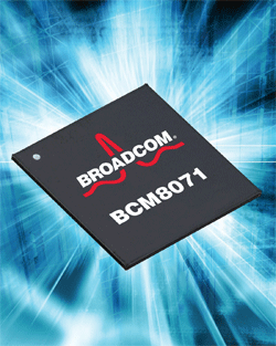 10-GbE transceiver supports 10GBase-KR