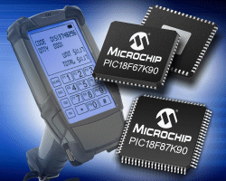 Low-power 8-bit MCUs operate at 1.8 to 5.5 V