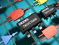 Single-gate logic ICs are low-voltage, fast