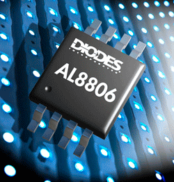 LED driver delivers high current for LED lamps