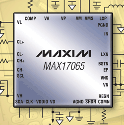 Integrated PMIC targets OLED apps