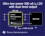 Linear regulator halves standby power