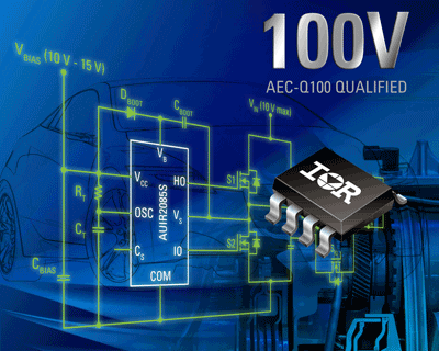 Half-bridge driver IC suits automotive apps