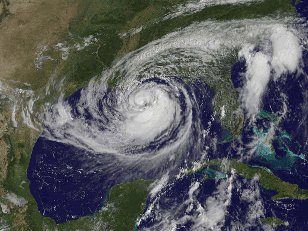 Image of the Day: Isaac Churns in the Gulf