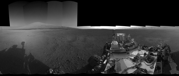 Image of the Day: 3-D View from Bradbury Landing Site