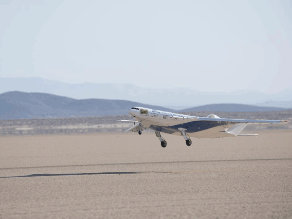 Image of the Day: Blended Wing Body Aircraft Takes Off