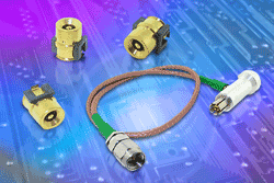 RF connector offers frequency to 2 GHz