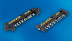 Connectors comply with SAS 2.1 specs