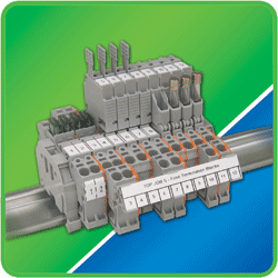 4-conductor terminal blocks ease assembly