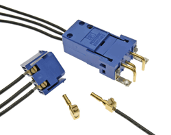 Input power connectors offer screw terminals