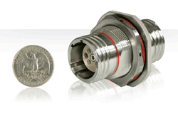 Hermetic connectors keep fiber optics intact