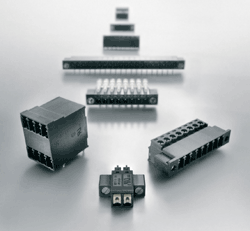 PCB connectors reduce wiring time