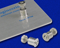 Captive panel screws offer two mounting styles