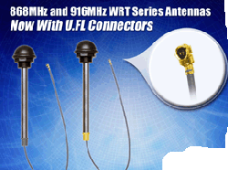 Tamper-resistant antennas combine with UFL connectors