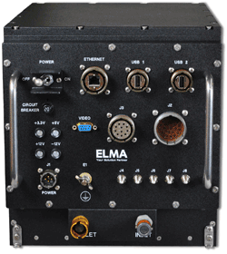 Liquid-cooled ATR crate takes 7 6U VPX boards