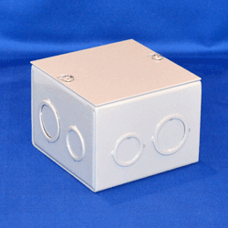 Junction box meets NEMA 1, UL50 Type 1