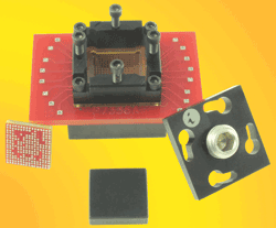 10-GHz sockets fit 256-pin BGA ICs