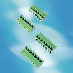 PCB terminal blocks fit tight spaces