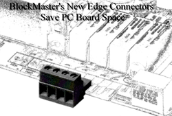 Edgeboard connectors offer space savings