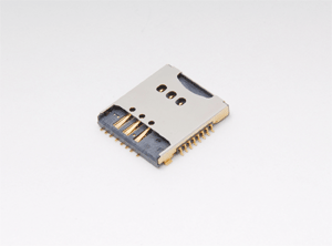 Combo connector suits SIM and microSDTM