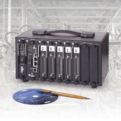 Ethernet chassis offers six slots