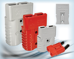 Power connector handles up to 350 A