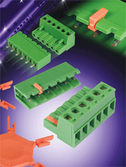 PCB terminal blocks feature pitch variety