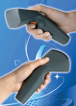 Handheld enclosures fit pushbutton switch