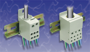 Distribution blocks suit control panels