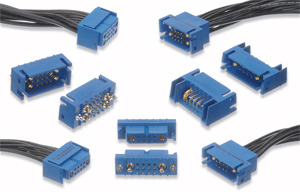 Power connectors offer mixed-density contacts