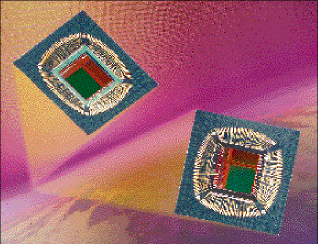 Side mounting shrinks chip-scale packages