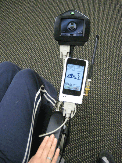 Tongue drive system operates a computer and wheelchair