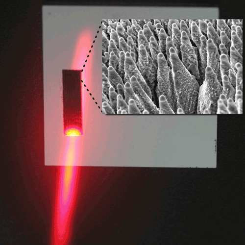 Solar cells made from black silicon