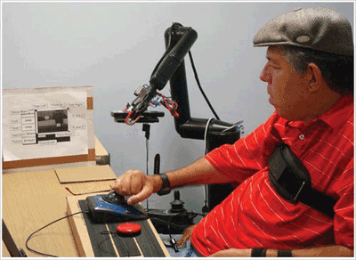 Robotic arm reaches out to spinal cord injury patients