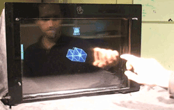 Researchers aim to integrate optical gesture recognition into thin LCDs