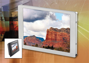 Touchscreen QVGA LCDs can be read in sunlight