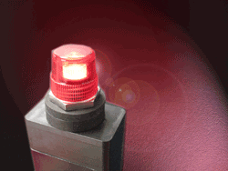 LED pilot light fits GE ET-16 sockets
