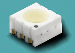 Warm-white LEDs offer low profile, high power