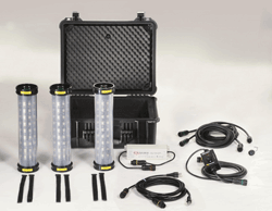 Portable LED system lights up shelters